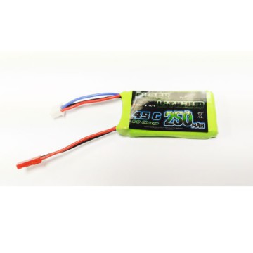 Lipo Bati für radio kontrollierte Lipo Black Lithium 250mAh 45c 2s | Scientific-MHD