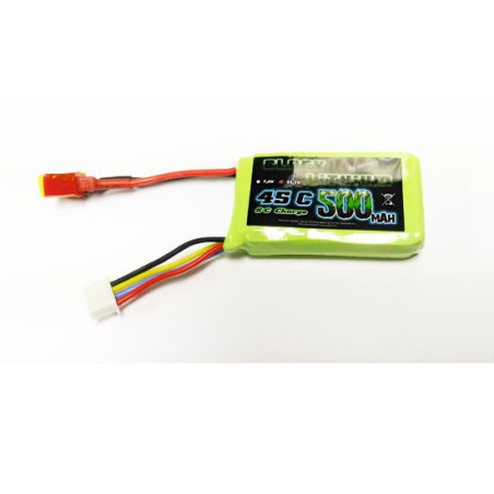 Lipo Bati für Radio -kontrollierte Lipo Black Lithium 500mah 45c 3s | Scientific-MHD