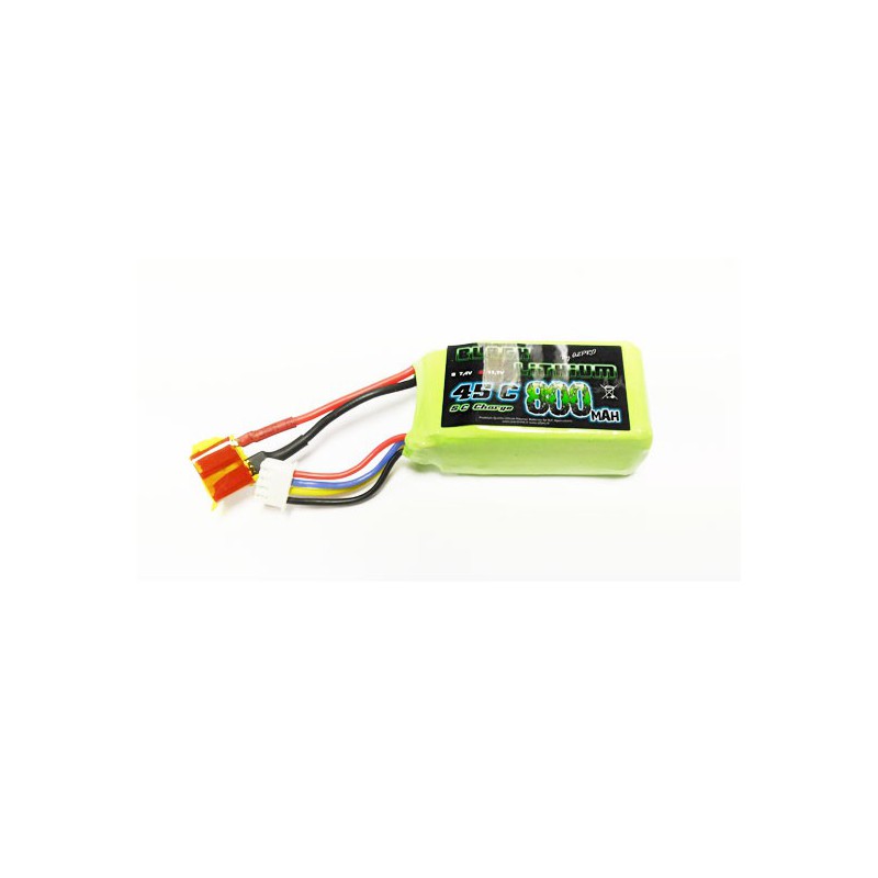 Lipo Bati für radio kontrollierte Lipo Black Lithium 800mah 45c 3s | Scientific-MHD
