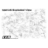Funk -kontrollierte Thermalauto -Matrix SC 2WD GP 1/5 | Scientific-MHD
