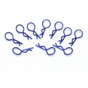 Radio -kontrollierte Autozubehör 10 mittelblaue Clips | Scientific-MHD