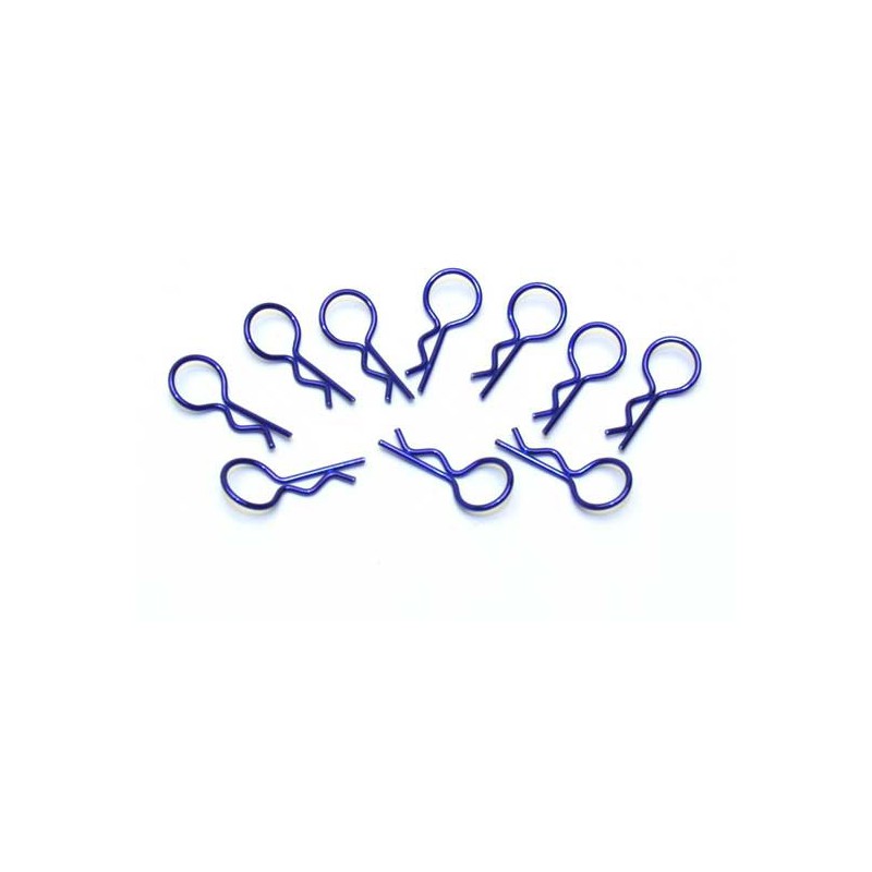 Radio -kontrollierte Autozubehör 10 mittelblaue Clips | Scientific-MHD