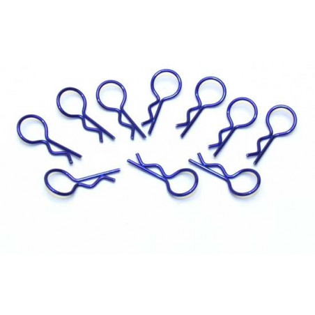 Radio -kontrollierte Autozubehör 10 mittelblaue Clips | Scientific-MHD