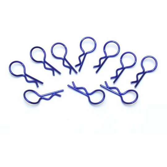 Radio -kontrollierte Autozubehör 10 mittelblaue Clips | Scientific-MHD