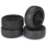 Radio -kontrolliertes Autozubehör Slick Black 1/10 Räder | Scientific-MHD