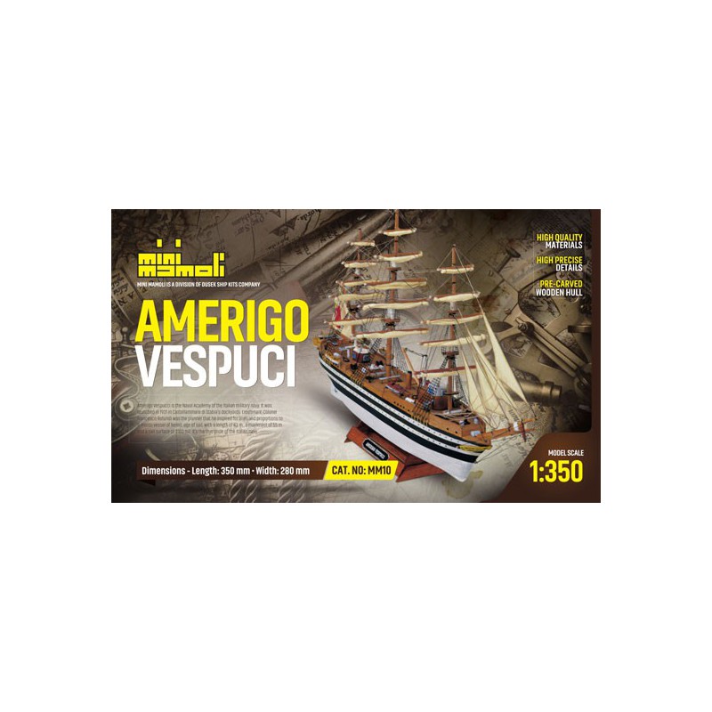 Amerigo Vespucci statisches Boot | Scientific-MHD