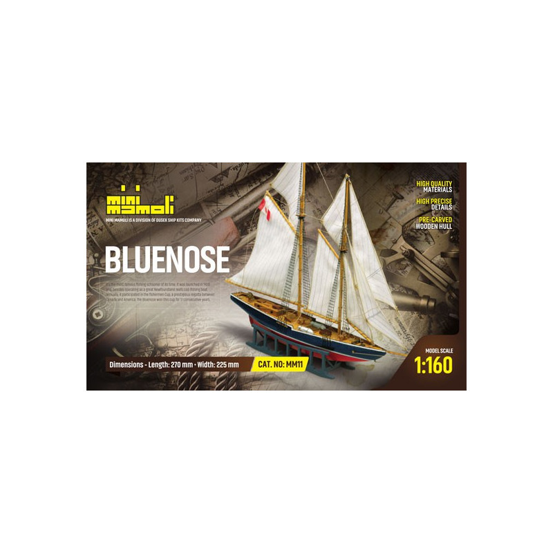 Bluenosis statisches Boot | Scientific-MHD