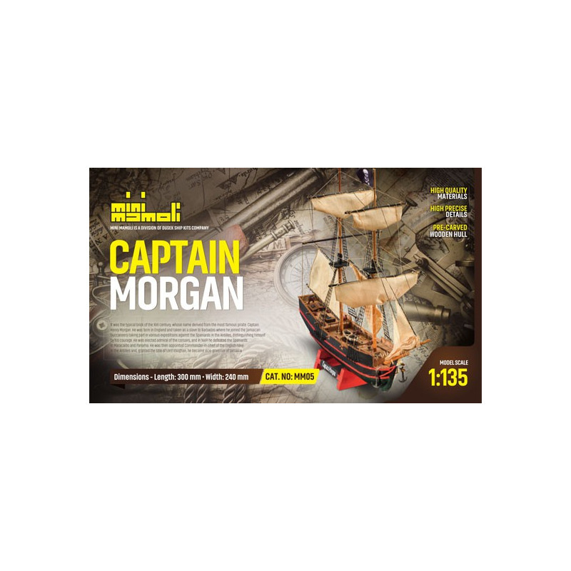 Kapitän Morgan statisches Boot | Scientific-MHD