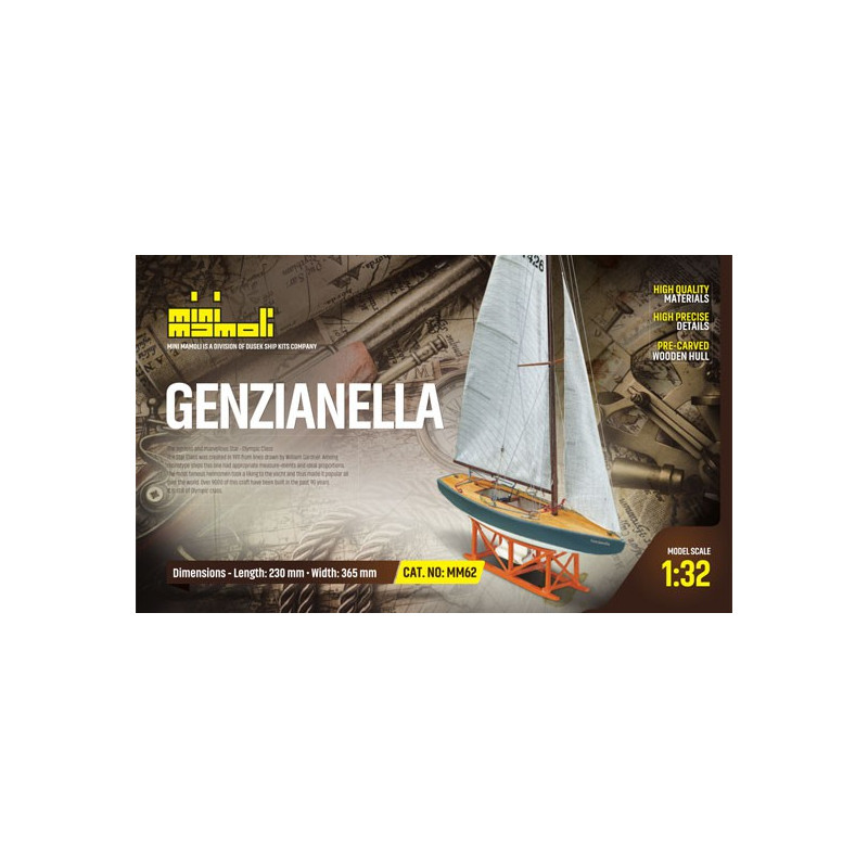 Statischer Bootsstar Genzianella | Scientific-MHD
