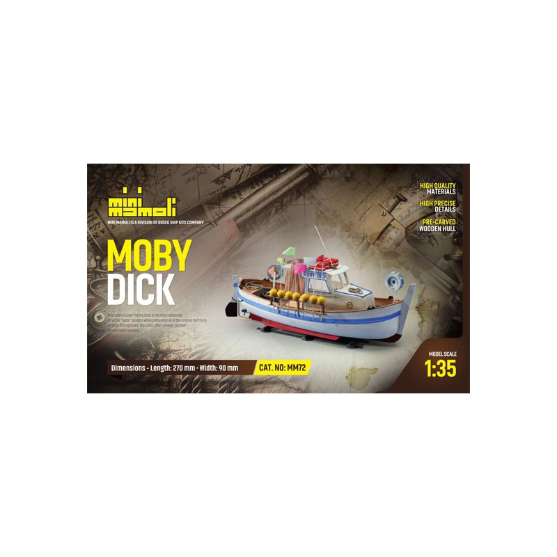 Moby Dick statisches Boot 1/35 | Scientific-MHD