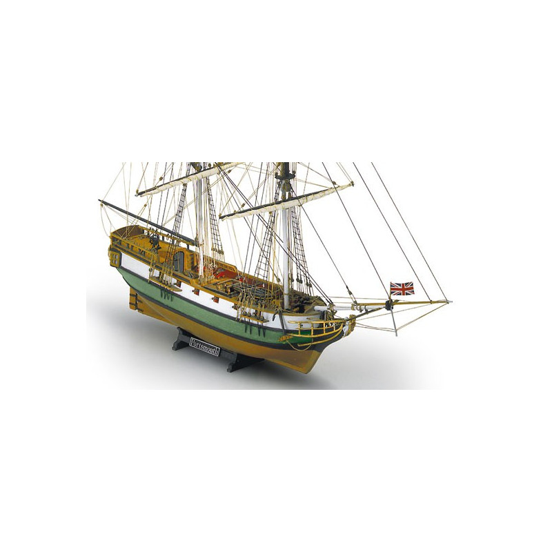 Portsmouth statisches Boot 1/64 | Scientific-MHD