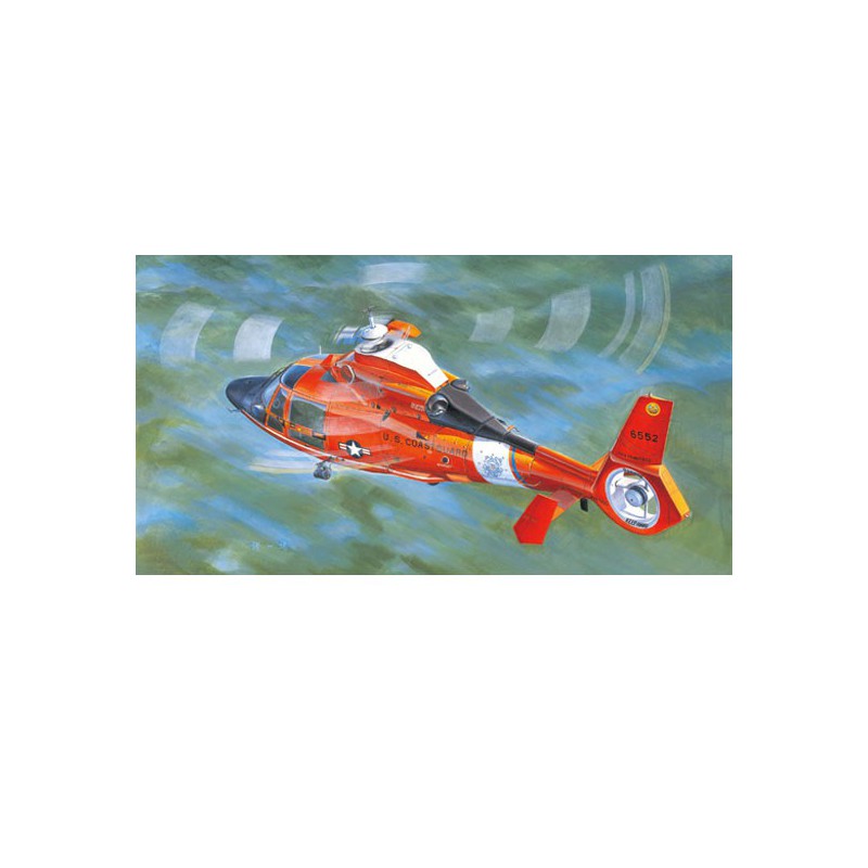 US-Küstenwache HH-65C Plastikhubschraubermodell | Scientific-MHD