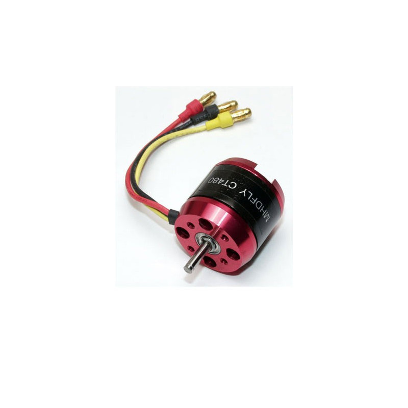 Radio -kontrollierter Elektromotor CT480 bürstenloser rotierender Käfig | Scientific-MHD