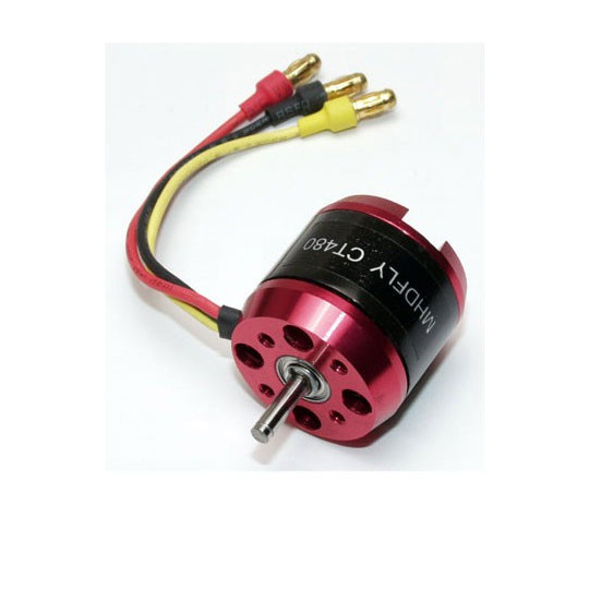 Radio -kontrollierter Elektromotor CT480 bürstenloser rotierender Käfig | Scientific-MHD