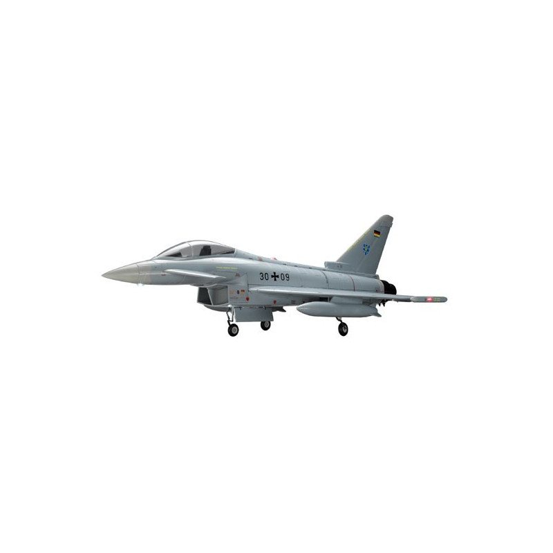 Elektrische Flugzeuge unberührt Eurofighter ARF gedrückt. 360 ° | Scientific-MHD