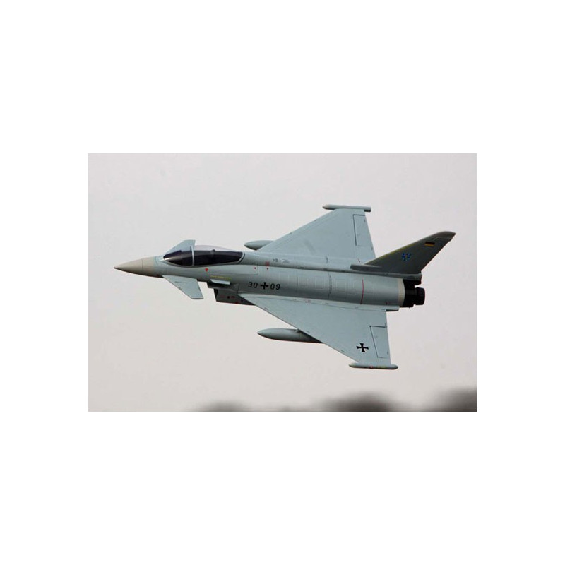 Elektrische Flugzeuge unberührt Eurofighter ARF gedrückt. 360 ° | Scientific-MHD