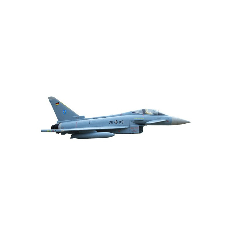 Elektrische Flugzeuge unberührt Eurofighter ARF gedrückt. 360 ° | Scientific-MHD