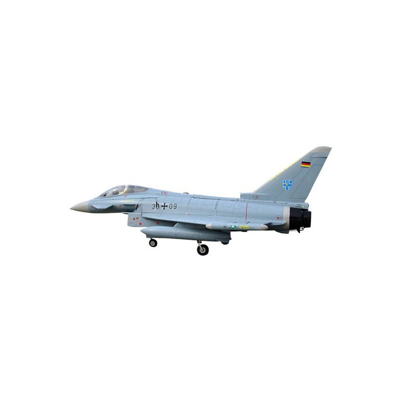 Elektrische Flugzeuge unberührt Eurofighter ARF gedrückt. 360 ° | Scientific-MHD