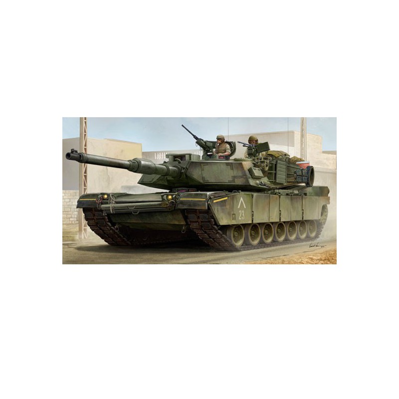 US M1A1 AIM MBT -Kunststoff -Kunststoffmodell | Scientific-MHD