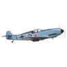 Massenradio -kontrolliertes thermisches Flugzeug. BF109E-3 50-55CC ARF | Scientific-MHD