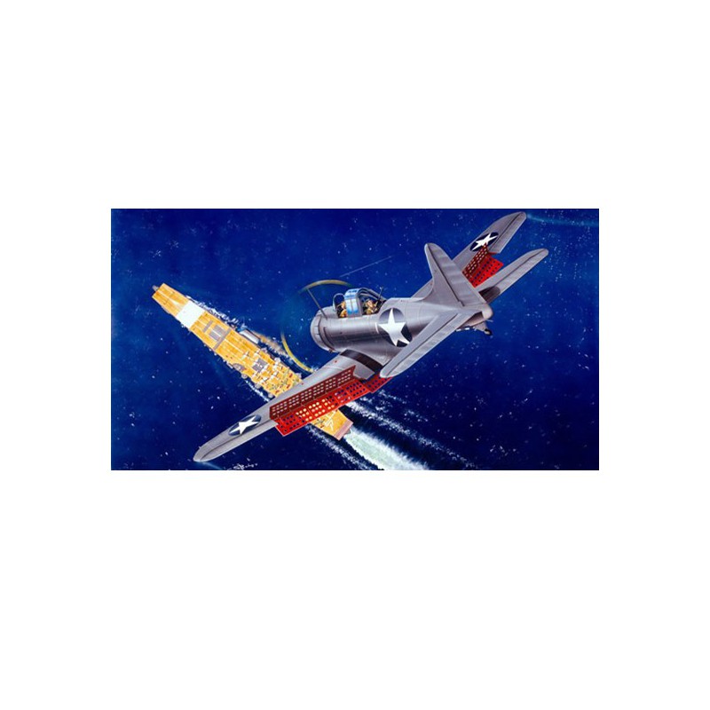 SBD-1/2 Plastikflugzeugmodell "Dauntless" | Scientific-MHD