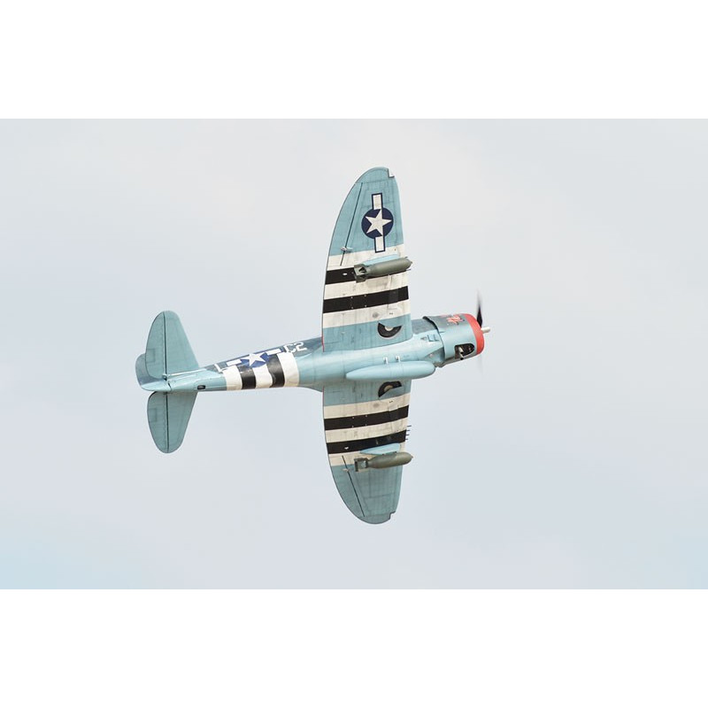 Radio-kontrolliertes Wärmeflugzeug P-47 Thunderbolt 60ccm Arf Gas | Scientific-MHD