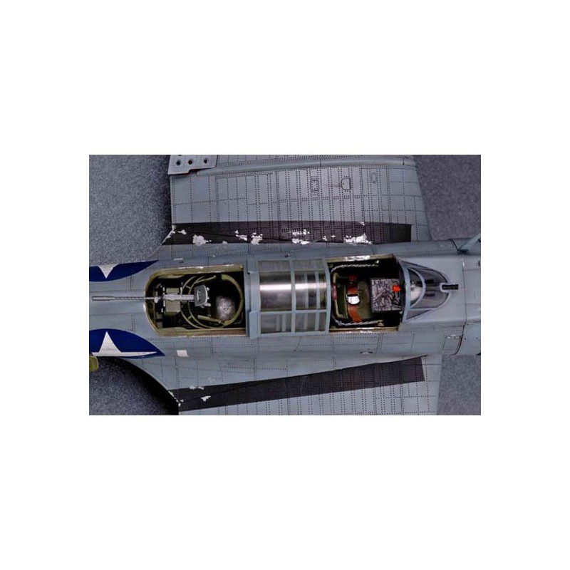 SBD-5/A-24B Plastikflugzeugmodell "Dauntless" | Scientific-MHD