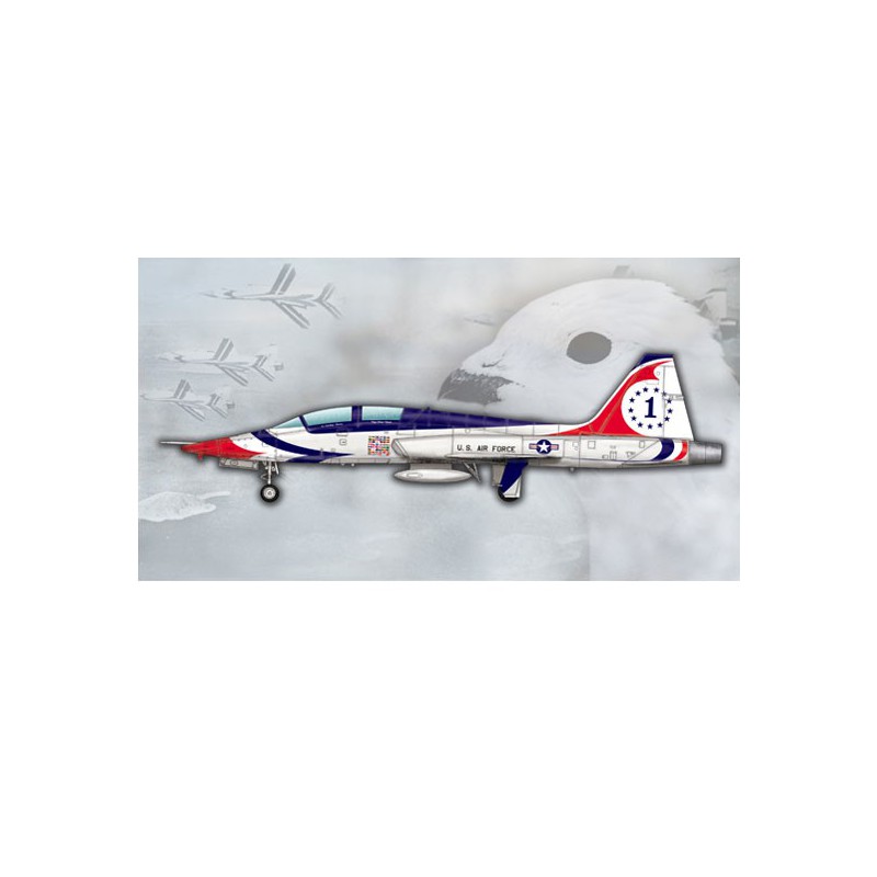 US-Plastikflugzeugmodell T-38A Talon Thunderbird | Scientific-MHD