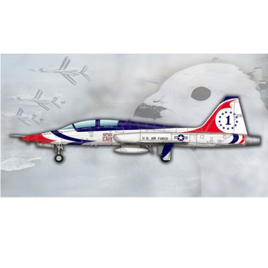 US-Plastikflugzeugmodell T-38A Talon Thunderbird US-Plastikflugzeugmodell T-38A Talon Thunderbird | Scientific-MHD
