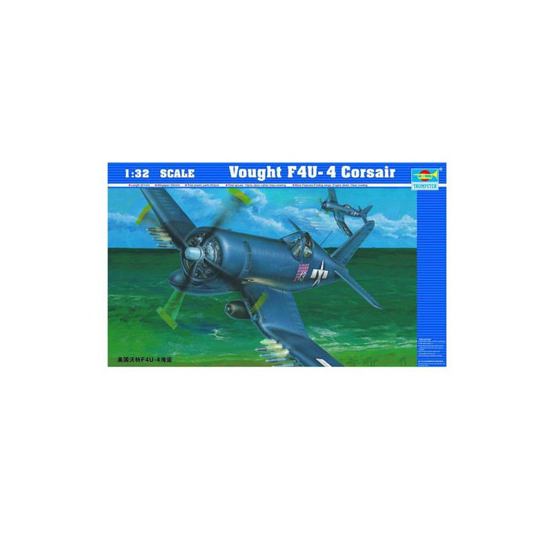 F4U-4 Corsair Plastikflugzeugmodell | Scientific-MHD