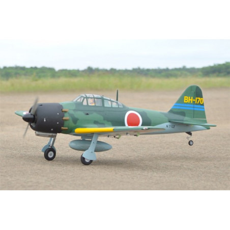 Funk -kontrolliertes Thermalflugzeug A6m Null 15cc ARF | Scientific-MHD