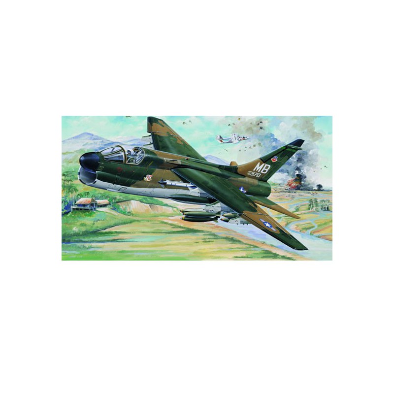 A-7d Corsair II Plastikflugzeugmodell | Scientific-MHD