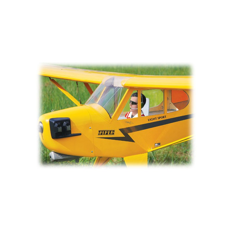 Funk -kontrollierte Thermalebene Piper Cub 120/20ccm GP ARF | Scientific-MHD