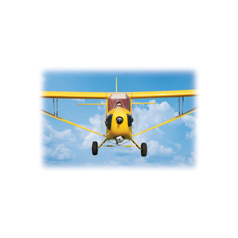 Funk -kontrollierte Thermalebene Piper Cub 120/20ccm GP ARF | Scientific-MHD