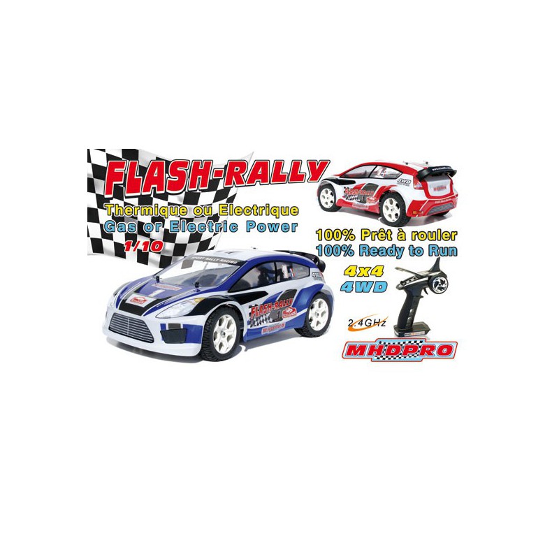 Flash Rally GP RTR 1/10 Heat Car | Scientific-MHD