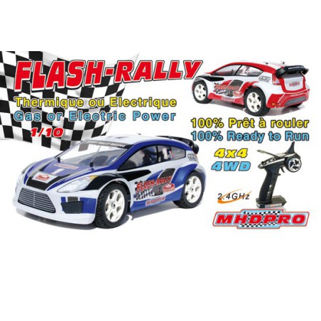 Flash Rally GP RTR 1/10 Heat Car | Scientific-MHD Flash Rally GP RTR 1/10 Heat Car | Scientific-MHD