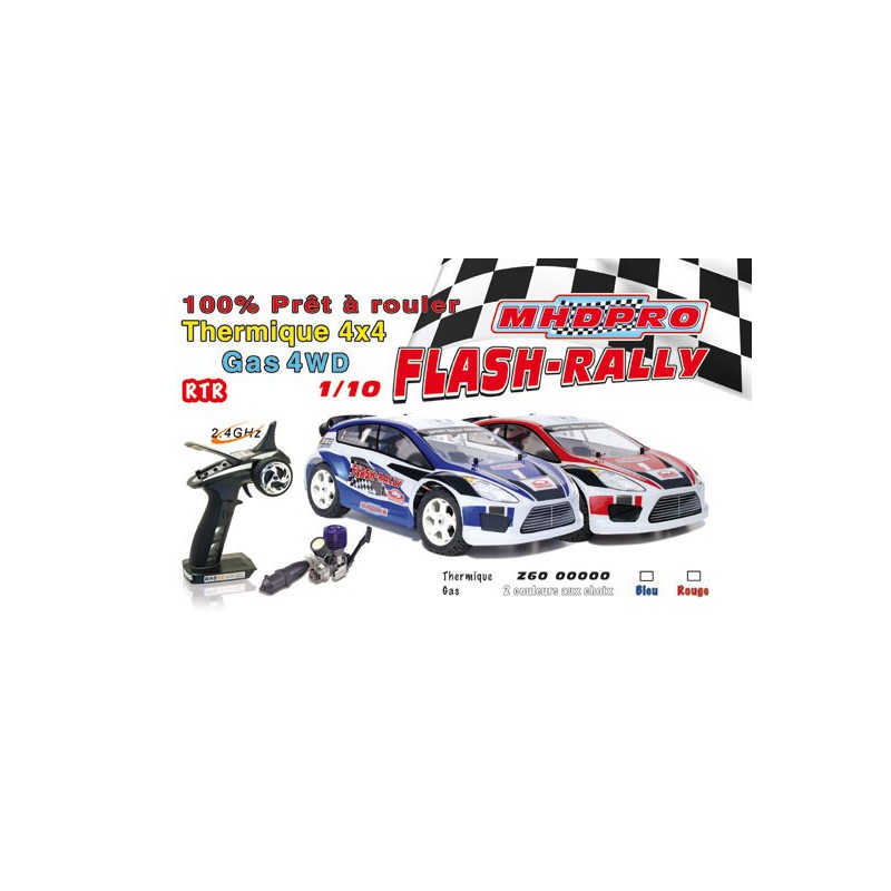 Flash Rally GP RTR 1/10 Heat Car | Scientific-MHD