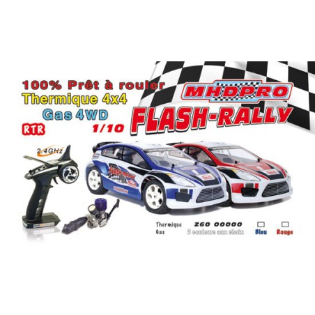 Flash Rally GP RTR 1/10 Heat Car | Scientific-MHD Flash Rally GP RTR 1/10 Heat Car | Scientific-MHD