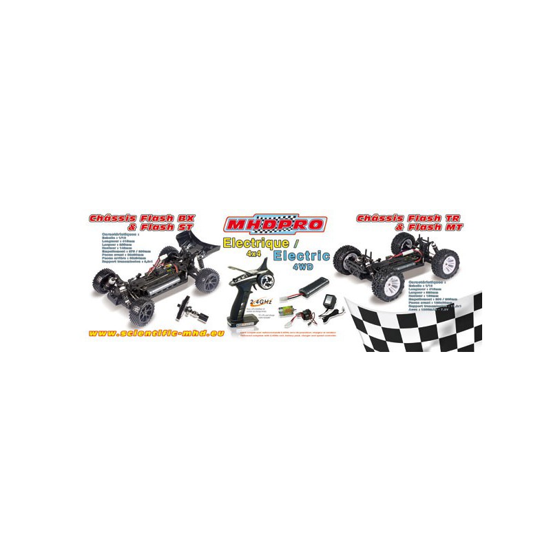 Flash St Bulldog EP RTR 1/10 | Scientific-MHD