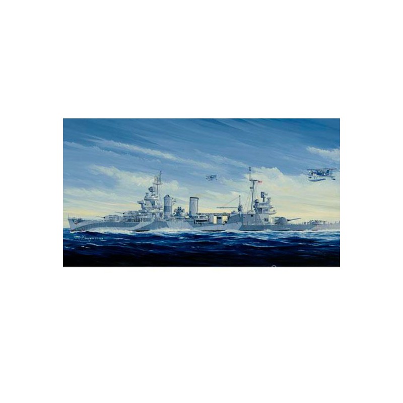 USS San Francisco CA-38 Plastikbootmodell | Scientific-MHD