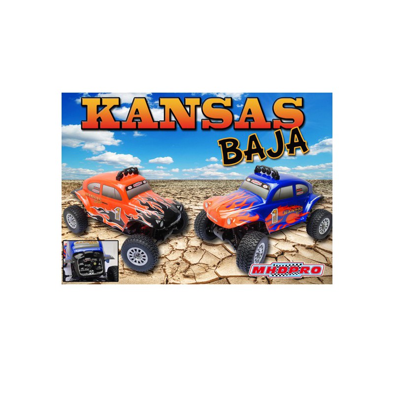 Kansas Baja Bl Rtr 1/10 Radio -kontrolliertes Elektroauto | Scientific-MHD