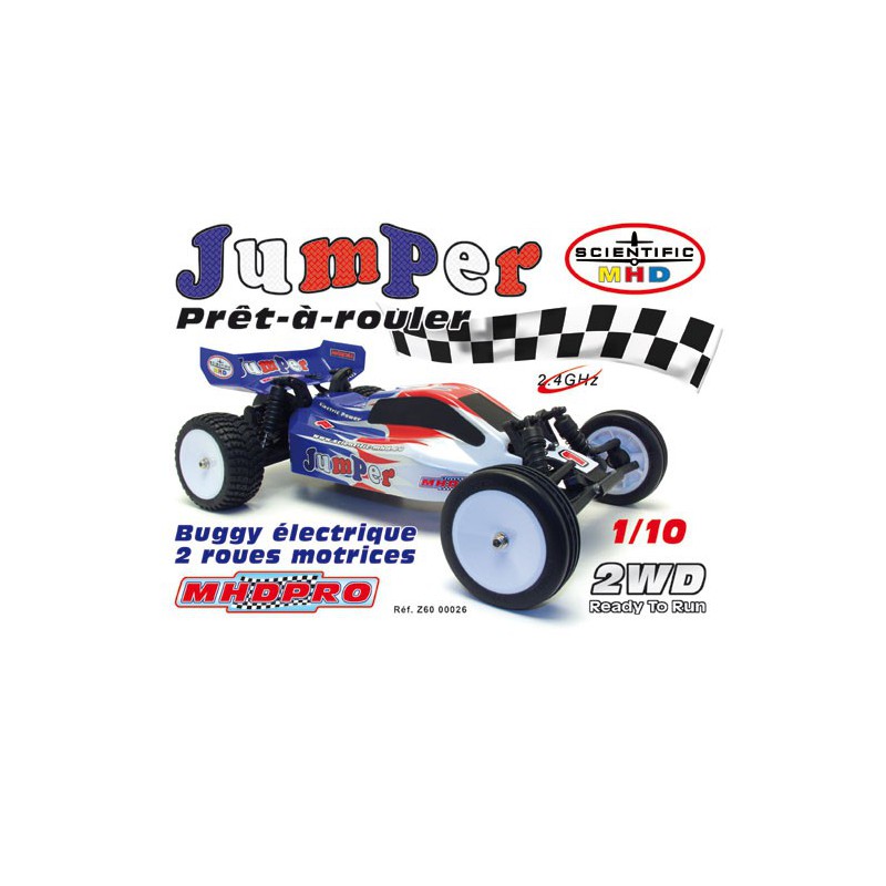 Elektroauto kontrollierter Jumper 2WD RTR 1/10 | Scientific-MHD