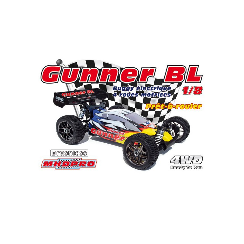 Gunner V2 Bl Rtr 1/8 Ein Elektroauto | Scientific-MHD