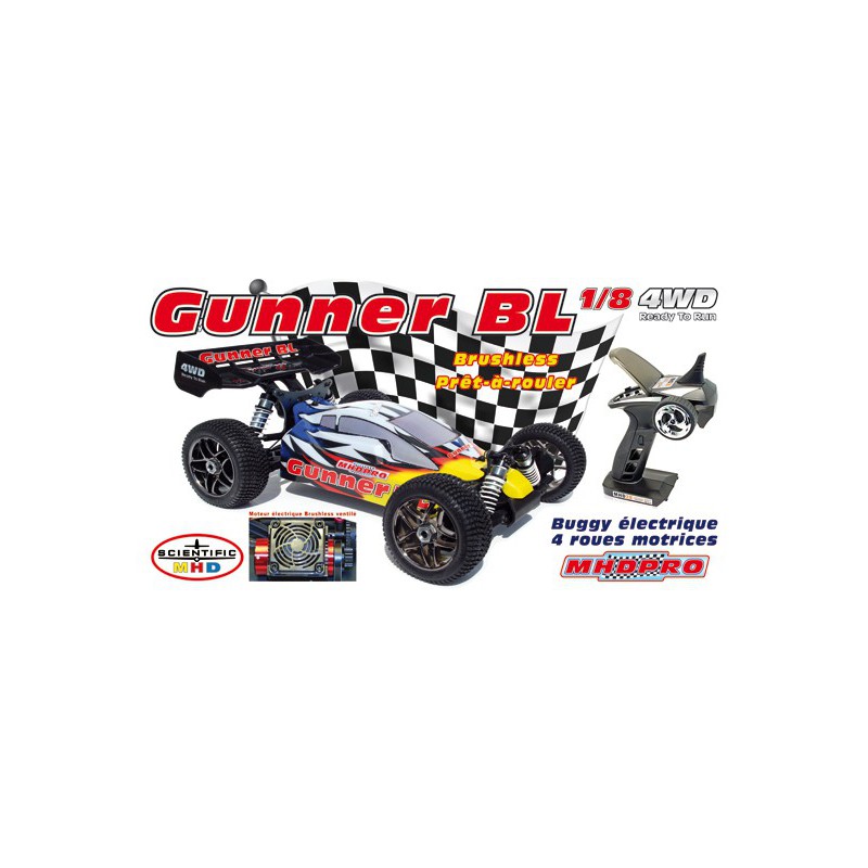 Gunner V2 Bl Rtr 1/8 Ein Elektroauto | Scientific-MHD
