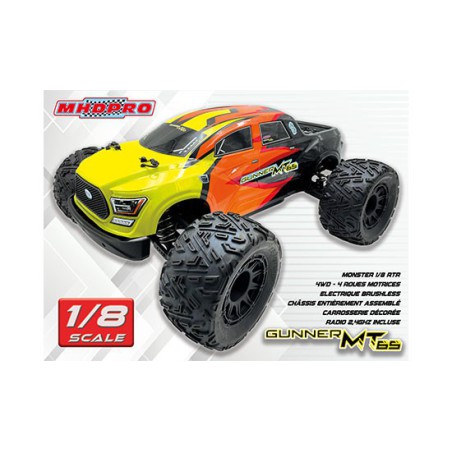 Gunner Monster 6s 1/8 Radio -kontrolliertes Elektroauto | Scientific-MHD Gunner Monster 6s 1/8 Radio -kontrolliertes Elektroauto | Scientific-MHD