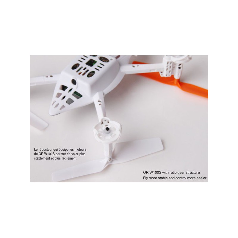 Radio -kontrollierte Drohne für Anfänger Drohne QR 100WS Android Devo 4 Modus 1 | Scientific-MHD