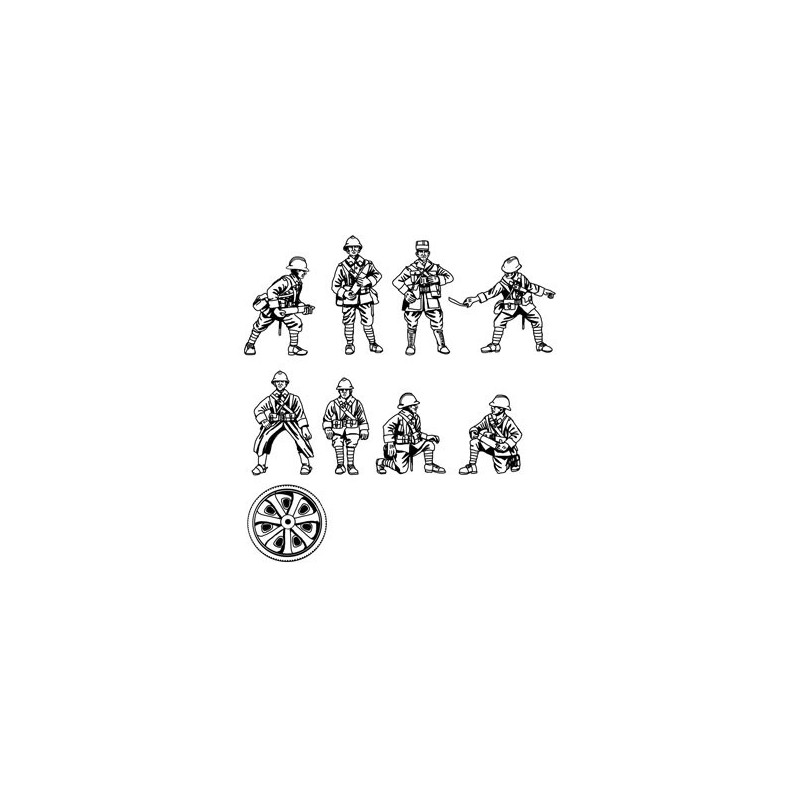 Artill -Figur. Fran. WWII 1/72 | Scientific-MHD Artill -Figur. Fran. WWII 1/72 | Scientific-MHD