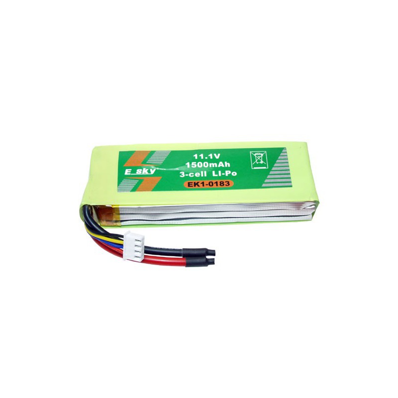Lipo -Batterie für radio -kontrollierte Lipo 11,1 V 1500 Ma | Scientific-MHD