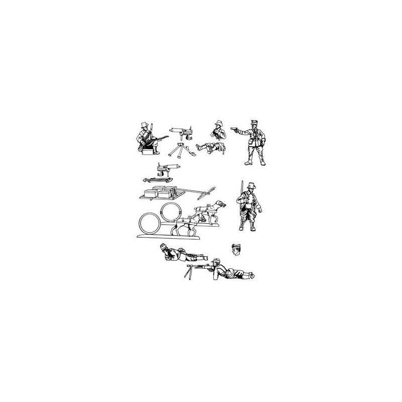 Belgische Schwerwaffen Figur im Ersten Weltkrieg | Scientific-MHD