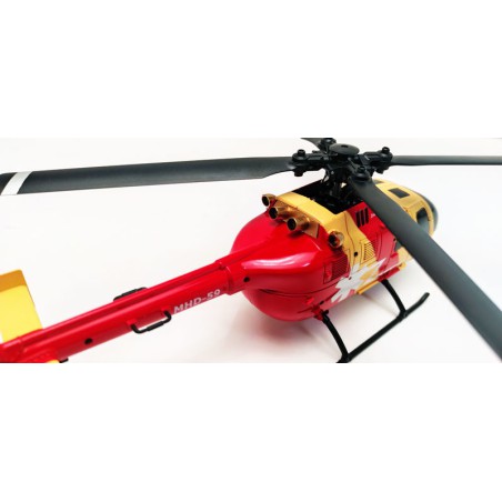Radio -kontrollierter elektrischer Hubschrauber C 400 Rescuequadripale | Scientific-MHD Radio -kontrollierter elektrischer Hubschrauber C 400 Rescuequadripale | Scientific-MHD